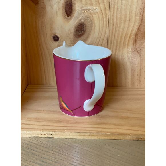 Sara Miller London Chelsea Porcelain Dark Grey Lidded Sugar Bowl & Pink Creamer - Picture 12 of 14